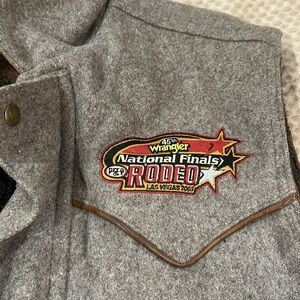 Wrangler/ Gold Coast national finals rodeo vest 2003